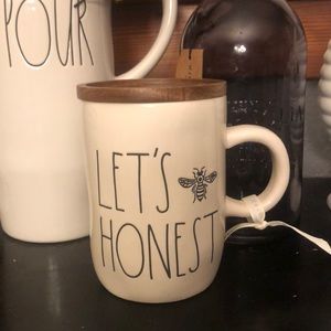 Rae Dunn Mug Let’s 🐝 Honest